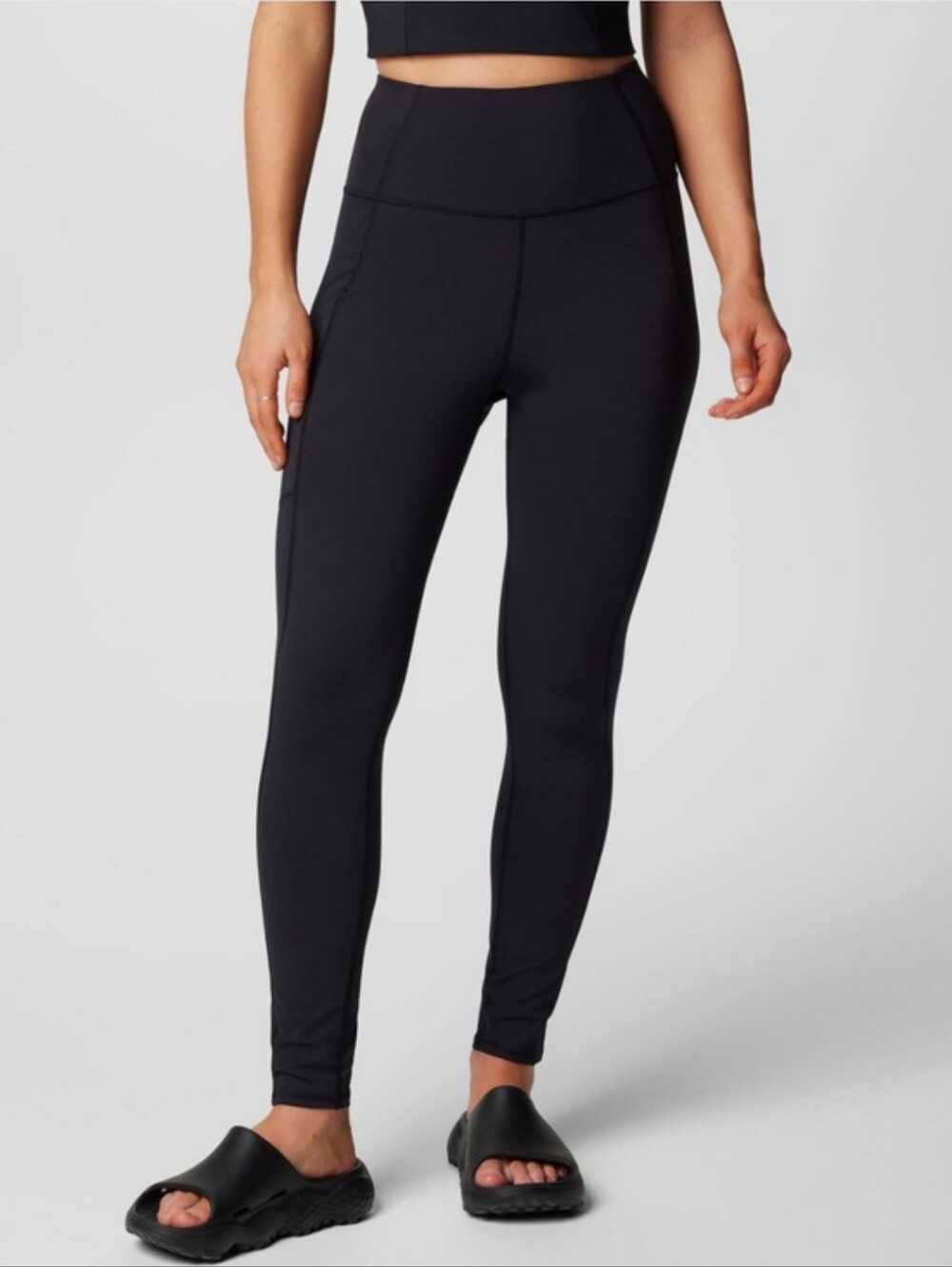 COLUMBIA Black High Waist Leggings Size XS86% polyester 14% elastane